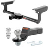2021-2025 Volvo XC90 Excluding plug-in hybrid CURT Class 3 Trailer Hitch, 2" Receiver + 2" Ball + 1-7/8" Ball Kit