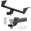 2017-2023 Nissan Qashqai All CURT Class 3 Trailer Hitch, 2" Receiver + 2" Ball + 1-7/8" Ball Kit