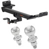 2018-2025 Jeep Compass All Class 2 Trailer Hitch, 1-1/4" Ball Mount
