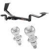 2006-2015 Honda Civic Coupe Class 1 Trailer Hitch, 1-1/4" Ball Mount