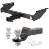 1978-1996 Ford Bronco All CURT Class 4 Trailer Hitch, 2" Receiver + 2" Ball + 1-7/8" Ball Kit