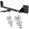 2009-2010 Mini Cooper Convertible, Except S Model Class 1 Trailer Hitch, 1-1/4" Ball Mount