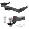 1996-2025 Chevrolet Express 2500 All Xtra Duty CURT Class 5 Trailer Hitch, 2" Receiver + 2" Ball + 1-7/8" Ball Kit