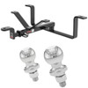 2005-2013 Chevrolet Corvette Coupe, Except with Dual Mode Exhaust Class 1 Trailer Hitch, 1-1/4" Ball Mount