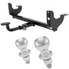 2008-2012 Chevrolet Malibu All, Except Hybrid Class 2 Trailer Hitch, 1-1/4" Ball Mount