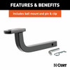 2008-2012 Chevrolet Malibu All, Except Hybrid Class 2 Trailer Hitch, 1-1/4" Ball Mount