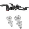 1988-1992 Mazda MX-6 All Class 1 Trailer Hitch, 1-1/4" Ball Mount