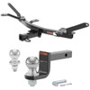 2006-2009 Ford Fusion All Class 1 Hitch, 1-1/4" Receiver + 2" Ball + 1-7/8" Ball Kit