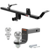 2008-2011 Subaru Impreza Hatchback, quad exhaust Class 1 Trailer Hitch, 1-1/4" Receiver + 2" Ball + 1-7/8" Ball Kit