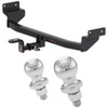 2017-2018 Kia Niro Excluding Plug-In Class 2 Trailer Hitch, 1-1/4" Ball Mount