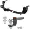 2012-2015 Honda Crosstour All Class 1 Trailer Hitch, 1-1/4" Receiver + 2" Ball + 1-7/8" Ball Kit
