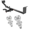 2013-2015 Chevrolet Spark without Ground Effects, excluding EV Class 1 Trailer Hitch, 1-1/4" Ball Mount