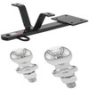 1990-1993 Subaru Loyale Sedan Class 1 Fixed-Tongue Trailer Hitch with 2" & 1-7/8" Ball