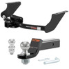 2011-2018 Ram 1500 Excluding factory receiver CURT Class 4 Trailer Hitch, 2" Receiver + 2" Ball + 1-7/8" Ball Kit