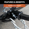 2005-2008 Ford Mustang All, Except GT Class 1 Trailer Hitch, 1-1/4" Receiver + 2" Ball + 1-7/8" Ball Kit