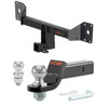 2017-2021 Volvo S90 All CURT Class 3 Trailer Hitch, 2" Receiver + 2" Ball + 1-7/8" Ball Kit