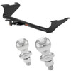 2017-2025 Chrysler Pacifica All Class 2 Trailer Hitch, 1-1/4" Ball Mount