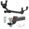 2015-2021 Lexus NX300h All CURT Class 3 Trailer Hitch, 2" Receiver + 2" Ball + 1-7/8" Ball Kit