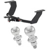 2017-2023 Subaru Impreza Sedan Class 1 Trailer Hitch, 1-1/4" Ball Mount