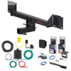 16 - 18 Mercedes-Benz GLE350 Curt 2" Class 3 Trailer Tow Hitch + 5-Flat Wiring Kit Tow Boat/Utility Trailer with Surge Brakes 13294 16 - 18 Mercedes-Benz GLE350 Curt 2" Class 3 Trailer Tow Hitch + 5-Flat Wiring Kit Tow Boat/Utility Trailer with Surge Brakes 13294