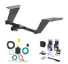 2021 - 2026 Kia K5 Curt 1-1/4" Class 1 Trailer Tow Hitch + 5-Flat Wiring Kit Tow Boat/Utility Trailer with Surge Brakes 11623