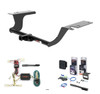 2011 - 2015 Kia Optima Curt 1-1/4" Class 1 Trailer Tow Hitch + 5-Flat Wiring Kit Tow Boat/Utility Trailer with Surge Brakes 11025