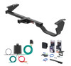 1995 - 2004 Toyota Avalon Curt 1-1/4" Class 2 Trailer Tow Hitch + 5-Flat Wiring Kit Tow Boat/Utility Trailer with Surge Brakes 12339