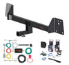 2019 - 2022 Toyota Prius AWD-e Curt 1-1/4" Class 1 Trailer Tow Hitch + 5-Flat Wiring Kit Tow Boat/Utility Trailer with Surge Brakes 11473