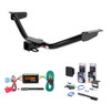 2010 - 2012 Acura RDX Curt 2" Class 3 Trailer Tow Hitch + 5-Flat Wiring Kit Tow Boat/Utility Trailer with Surge Brakes 13154