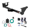 2013 Suzuki Grand Vitara Excluding XL-7 Curt 2" Class 3 Trailer Tow Hitch + 5-Flat Wiring Kit Tow Boat/Utility Trailer with Surge Brakes 13001