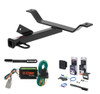 1999 - 2003 Acura TL Curt 1-1/4" Class 1 Trailer Tow Hitch + 5-Flat Wiring Kit Tow Boat/Utility Trailer with Surge Brakes 11290