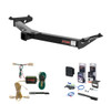 1996 - 2002 Toyota 4Runner Curt 2" Class 3 Trailer Tow Hitch + 5-Flat Wiring Kit Tow Boat/Utility Trailer with Surge Brakes 13087