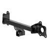 2023 Tesla Y Curt 2" Class 3 Trailer Tow Hitch + 5-Flat Wiring Kit Tow Boat/Utility Trailer with Surge Brakes 13598