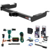 00 - 02 GMC Savana 2500 Curt 2" Class 3 Trailer Tow Hitch + 5-Flat Wiring Kit Tow Boat/Utility Trailer with Surge Brakes 13040 00 - 02 GMC Savana 2500 Curt 2" Class 3 Trailer Tow Hitch + 5-Flat Wiring Kit Tow Boat/Utility Trailer with Surge Brakes 13040