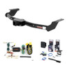 2007 - 2014 Toyota FJ Cruiser Curt 2" Class 3 Trailer Tow Hitch + 5-Flat Wiring Kit Tow Boat/Utility Trailer with Surge Brakes 13367