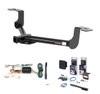 2009 Acura TL Curt 1-1/4" Class 1 Trailer Tow Hitch + 5-Flat Wiring Kit Tow Boat/Utility Trailer with Surge Brakes 11496