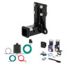 1998 - 2002 Mercedes-Benz ML320 Curt 2" Class 3 Trailer Tow Hitch + 5-Flat Wiring Kit Tow Boat/Utility Trailer with Surge Brakes 13018