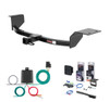 2003 - 2005 Toyota Echo Excluding Canadian models Curt 1-1/4" Class 1 Trailer Tow Hitch + 5-Flat Wiring Kit Tow Boat/Utility Trailer with Surge Brakes 11289