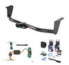 2003 - 2013 Toyota Corolla Sedan Curt 1-1/4" Class 1 Trailer Tow Hitch + 5-Flat Wiring Kit Tow Boat/Utility Trailer with Surge Brakes 11265