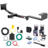 02 - 04 Acura RL  Curt 1-1/4" Class 1 Trailer Tow Hitch + 5-Flat Wiring Kit Tow Boat/Utility Trailer with Surge Brakes 11159
