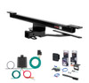 2006 - 2012 Mercedes-Benz R350 Curt 2" Class 3 Trailer Tow Hitch + 5-Flat Wiring Kit Tow Boat/Utility Trailer with Surge Brakes 13103