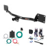2008 - 2014 MINI Cooper Clubman and Clubman S Curt 1-1/4" Class 1 Trailer Tow Hitch + 5-Flat Wiring Kit Tow Boat/Utility Trailer with Surge Brakes 11387