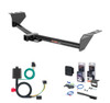 2015 - 2021 Kia Sedona Curt 2" Class 3 Trailer Tow Hitch + 5-Flat Wiring Kit Tow Boat/Utility Trailer with Surge Brakes 13115