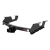 2011 - 2014 GMC Sierra 2500 HD 8' bed, excluding factory receiver, Tommy Gate lift or cab & chassis Curt 2" Class 4 Trailer Tow Hitch + 5-Flat Wiring Kit Tow Boat/Utility Trailer with Surge Brakes 14061