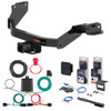 21 - 24 Kia Sorento w/o LED Tailights Curt 2" Class 3 Trailer Tow Hitch + 5-Flat Wiring Kit Tow Boat/Utility Trailer with Surge Brakes 13473 21 - 24 Kia Sorento w/o LED Tailights Curt 2" Class 3 Trailer Tow Hitch + 5-Flat Wiring Kit Tow Boat/Utility Trailer with Surge Brakes 13473