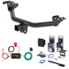 18 - 22 Mitsubishi Outlander Phev Curt 2" Class 3 Trailer Tow Hitch + 5-Flat Wiring Kit Tow Boat/Utility Trailer with Surge Brakes 13398 18 - 22 Mitsubishi Outlander Phev Curt 2" Class 3 Trailer Tow Hitch + 5-Flat Wiring Kit Tow Boat/Utility Trailer with Surge Brakes 13398