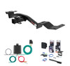 2003 - 2007 Toyota Sequoia Curt 2" Class 3 Trailer Tow Hitch + 5-Flat Wiring Kit Tow Boat/Utility Trailer with Surge Brakes 13440