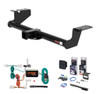 2003 - 2007 Nissan Murano Curt 2" Class 3 Trailer Tow Hitch + 5-Flat Wiring Kit Tow Boat/Utility Trailer with Surge Brakes 13571