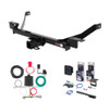 1999 - 2002 Mercury Villager Curt 2" Class 3 Trailer Tow Hitch + 5-Flat Wiring Kit Tow Boat/Utility Trailer with Surge Brakes 13572