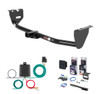 2001 - 2007 Volvo V70 Curt 1-1/4" Class 2 Trailer Tow Hitch + 5-Flat Wiring Kit Tow Boat/Utility Trailer with Surge Brakes 12318